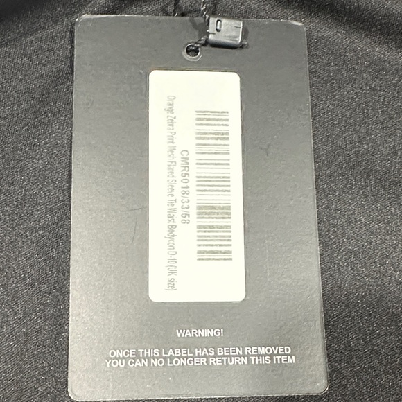 PrettyLittleThing Orange and Black Tiger Print Dress - Picture 4 of 5